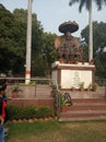 Photo of statue of Maharaja Agarshan in Delhi at kashmir gate