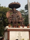 Photo of statue of Maharaja Agarshan in Delhi