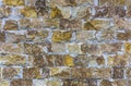 Photo of a stone wall. Texture for design. it is horizontal modern brick wall for pattern and background. Royalty Free Stock Photo