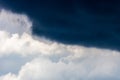 Photo storm front, only sky Royalty Free Stock Photo