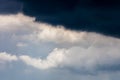 Photo storm front, only sky Royalty Free Stock Photo