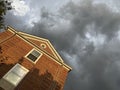 Stormy Summer Sky and Condominium Building