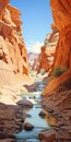 Canyon Creek: A Stunning Tasca D\'almerita Inspired Painting