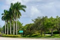 Photo of a street sign in Weston Florida USA