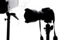 Photo Studio Equipment Royalty Free Stock Photo