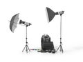 Photo studio equipment Royalty Free Stock Photo