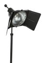 Photo studio lighting equipment, isolated on white background Royalty Free Stock Photo