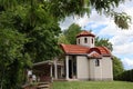 Stunning side view to the yard and The Monastery of Saint Roman