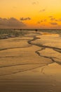 Photo of a stunning view of a beach in the Maldives. Paradise island