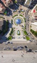 Photo in the style of the film Inception. Ukraine Kiev Independence Maidan