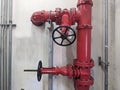 Emergency diesel and electric fire pump for power plant project