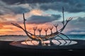 Sun Voyager & Sunset Royalty Free Stock Photo