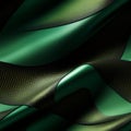 Abstract Black And Green Weave Wallpapers Hyperrealistic Compositions With Surrealistic Elements