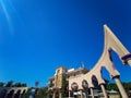 Photo of Grand Mosque Ungaran, Semarang Regency. Suitable for filling travel articles. January 11, 2020. Royalty Free Stock Photo