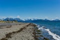 Beachview with mountains and sea Homer spit, Kenai Peninsula Ala