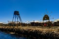 Floating islands made up of Totora reed near Huatajata, Bolivia