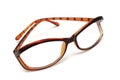 A brown framed decorative spectacles