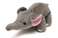 A cute dark grey elephant soft toy Royalty Free Stock Photo