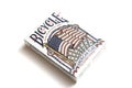 A deck of the American Flag theme poker cards made by Bicycle United States Playing Cards Company Royalty Free Stock Photo