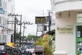 A photo taken on June 18, 2023, of Talang street in Phuket