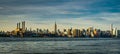 New York Skyline Citiview Manhatten with Empire State Building S Royalty Free Stock Photo