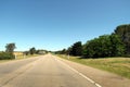 Highway 2 to Montevideo Royalty Free Stock Photo