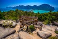 Pee Pee Viewpiont. Krabi, AO Nang, Thailand. Royalty Free Stock Photo