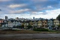 City View Painted Ladies in San Francisco California United Stat