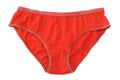 A bright red colored pantie for women Royalty Free Stock Photo