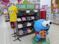 Some Sesame Street merchandise on display for sale at a departmental store in Singapore