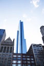 Photo of tall buildings from South Loop in Chicago