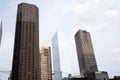 Photo of tall buildings from South Loop in Chicago Royalty Free Stock Photo