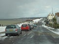 Winter snow in whitstable