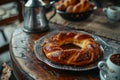 Photo of tasty national eastern, turkey simit bakery