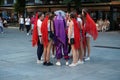 Group of Teenage Girls in Granada Spain