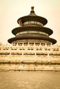 Temple Building in Hohhot, Inner Mongolia, China Royalty Free Stock Photo