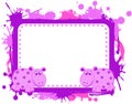 Photo and text frame Royalty Free Stock Photo