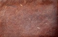 Texture of brown raw leather background Royalty Free Stock Photo