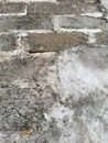 Photo of the texture of the walls of the house