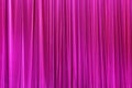 Photo Theatrical curtain of burgundy color of velvet.