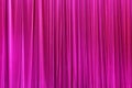 Photo Theatrical curtain of burgundy color of velvet.