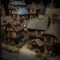 A Miniature Replica of a Medieval Town