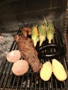 Photo of a traditional Argentine barbecue