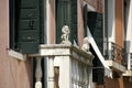 Photo of traditional balcony in house in Venice