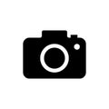 Photo vector icon and photograph symbol illustration. Camera film picture technology and web image sign. Photographer frame lens