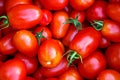 photo of very fresh tomatoes presented Royalty Free Stock Photo