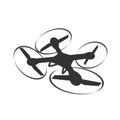 Photo and video drone icon ,