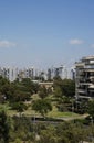 View of the city Ashdod, Israel from the park Park Ashdod-Yam