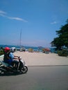 Photo view Dili sea Timor Leste