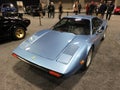 Vintage Gray/Blue Ferrari Sports Car